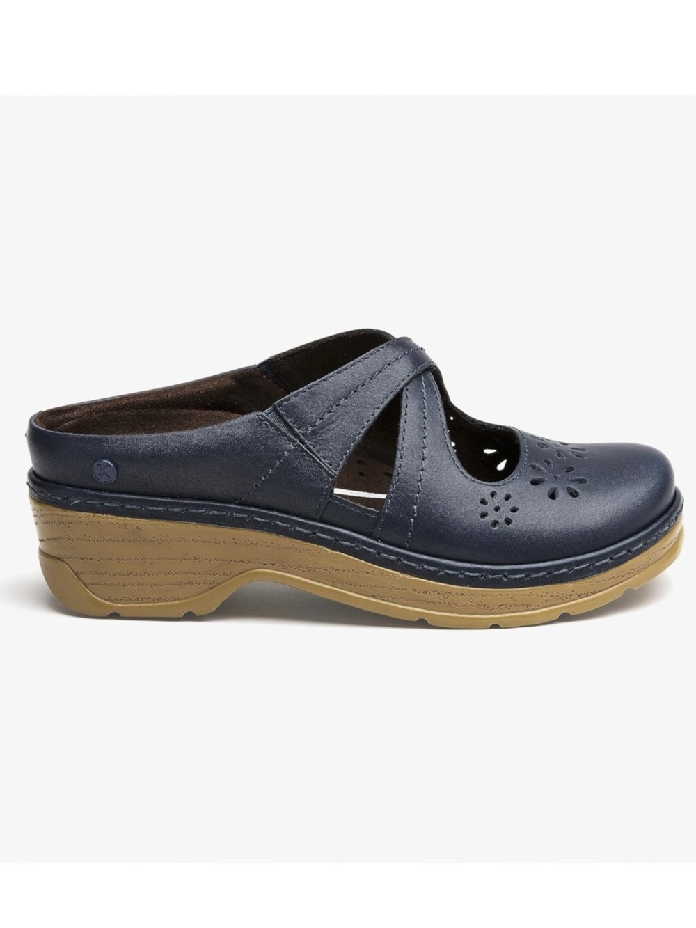 Klogs Carolina Leather Mary Jane In Colony Blue Size 6
